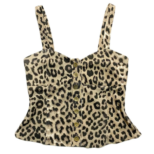 lip service cheetah top