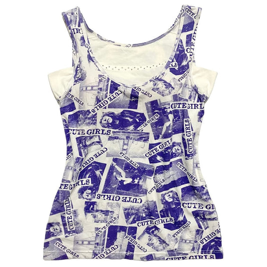 graphic tank top