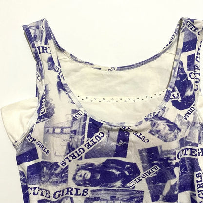 graphic tank top