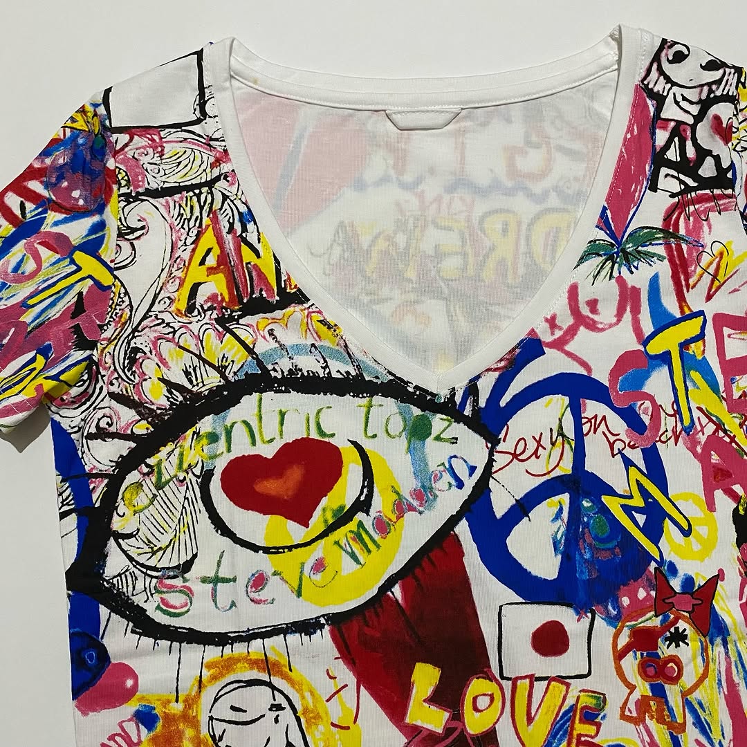 steve madden graphic top